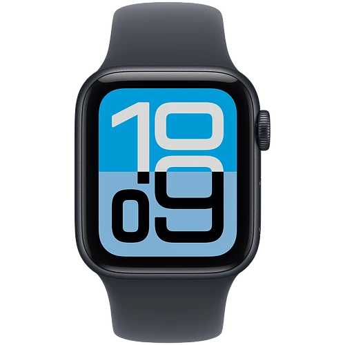 Apple Watch SE 3, GPS, 40mm, Midnight Aluminium Case with Midnight Sport Band - S/M