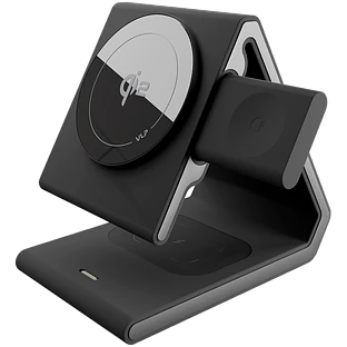 Беспроводное зарядное устройство VLP Delta Power 3 in 1, черное