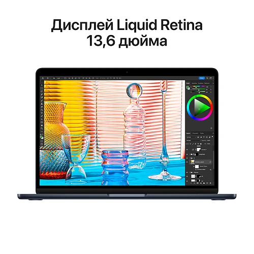 MacBook Air 13", M2 (8C CPU/8C GPU), 16GB, 512GB, Серый космос