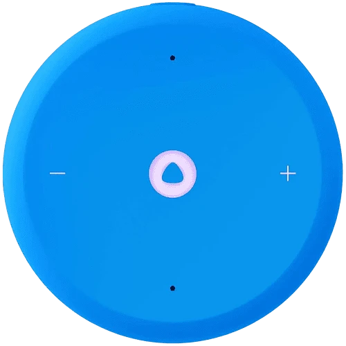 Домашняя мультимедийная платформа "Яндекс Станция Лайт 2-го поколения", Синий