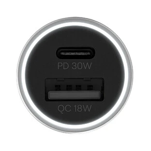 Автомобильное зарядное устройство uBear Car Charger Ride Pro 48W (USB-C, USB-A)
