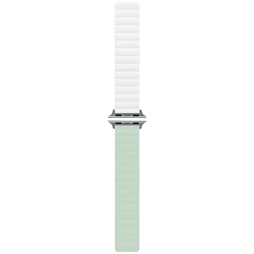 Ремешок uBear Mode для Apple Watch S/M (38, 40, 41 мм), силиконовый, шалфей/белый 