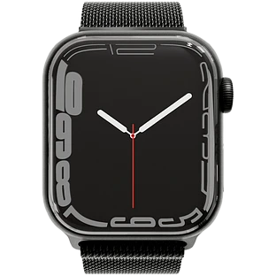 Ремешок из нержавеющей стали VLP для Apple Watch 42/44/45, чёрный