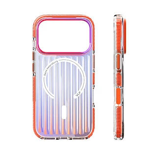 Чехол защитный VLP Pulse Case с MagSafe для iPhone 17 Pro, оранжевый