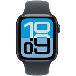 Apple Watch SE 3, GPS, 44mm, Midnight Aluminium Case with Midnight Sport Band - S/M