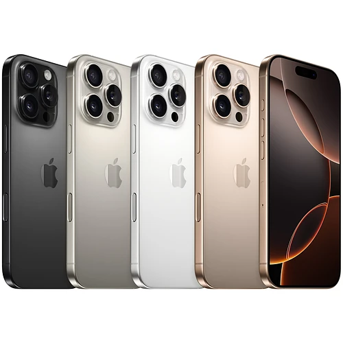 iPhone 16 Pro, 128GB, Черный титан (2 SIM)