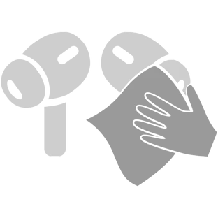 Удаление загрязнений AirPods