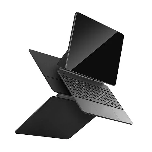 Чехол-клавиатура uBear FlexKey для iPad Pro 13" (M4 | M5), магнитная, soft-touch