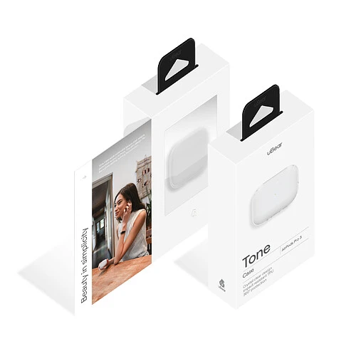 Чехол защитный для AirPods Pro 3 Touch Pro Case, 1,5 мм, PC, усиленный, прозрачный