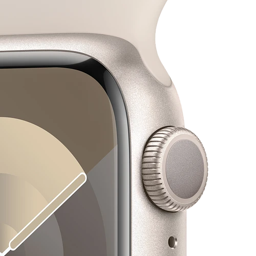Apple Watch SE 2 (2024) GPS 40mm Starlight Aluminium Case with Starlight Sport Band - M/L
