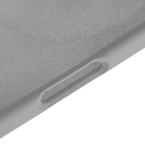 Чехол защитный uBear Touch Mag Case для iPhone Air, MagSafe совместимый, силикон, софт-тач, светло-серый