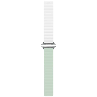 Ремешок uBear Mode для Apple Watch S/M (38, 40, 41 мм), силиконовый, шалфей/белый 