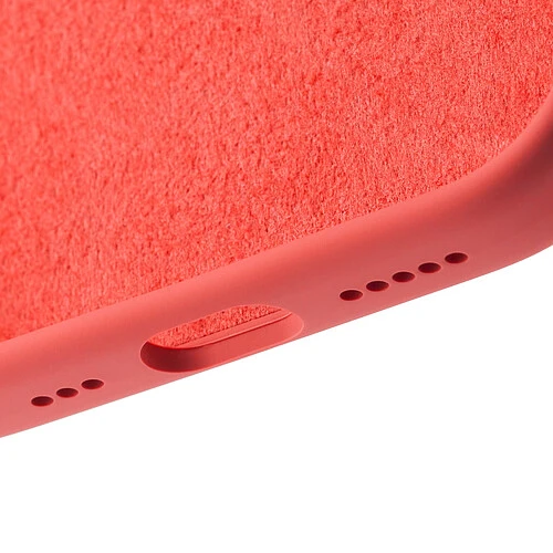 Чехол защитный uBear Touch Mag Case для iPhone 17, MagSafe совместимый, силикон, софт-тач, коралловый