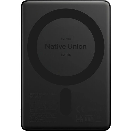 Внешний аккумулятор NATIVE UNION  ACTIVE POWER BANK 5000mAh, черный