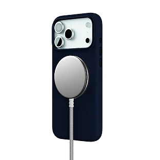 Чехол защитный VLP Aster Pro Case с MagSafe для iPhone 17 Pro, темно-синий