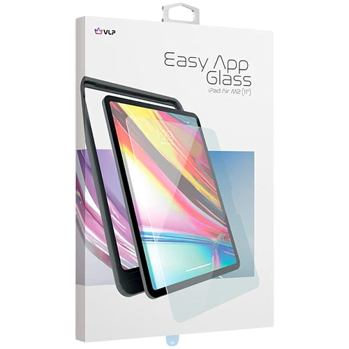 Стекло защитное VLP Easy App Glas для iPad Air M2 (11'') с аппликатором