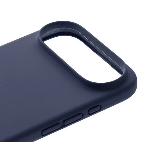 Чехол защитный uBear Touch Mag Case для iPhone Air, MagSafe совместимый, силикон, софт-тач, темно-синий