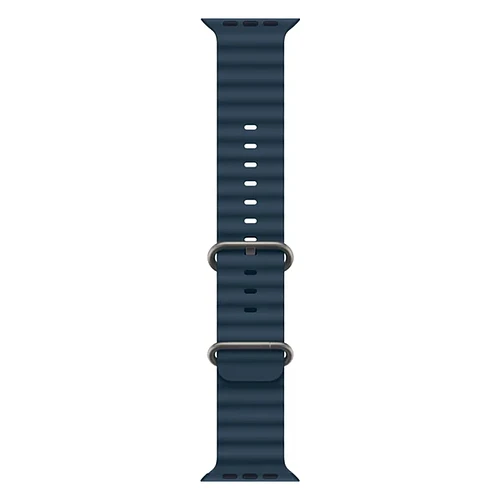 Apple Watch Ultra 2 2024 GPS + Cellular 49mm Natural Titanium Case with Blue Ocean Band