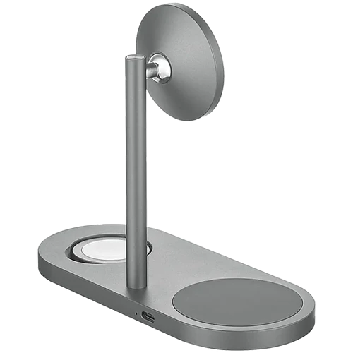 Беспроводное зарядное устройство uBear Stage Ultra, 3-в-1, с поддержкой MagSafe, Qi2