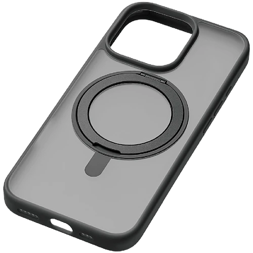 Чехол защитный uBear Сlip 360 Mag Case iPhone 16 Pro, силк-тач, черный