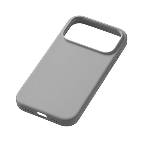 Чехол защитный uBear Touch Mag Case для iPhone 17 Pro, MagSafe совместимый, силикон, софт-тач, светло-серый