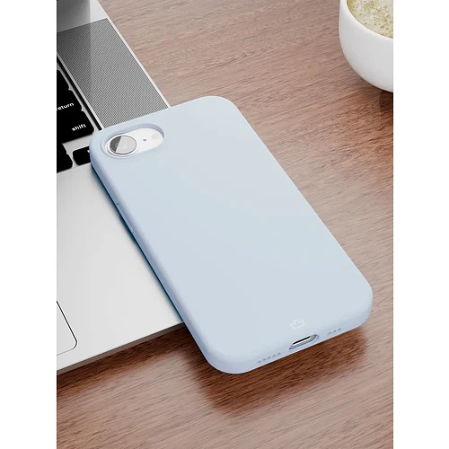 Чехол защитный VLP Aster Case с MagSafe для iPhone 16e голубой