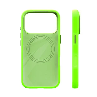 Чехол защитный VLP Aster Pro Case с MagSafe для iPhone 17 Pro Max, лайм