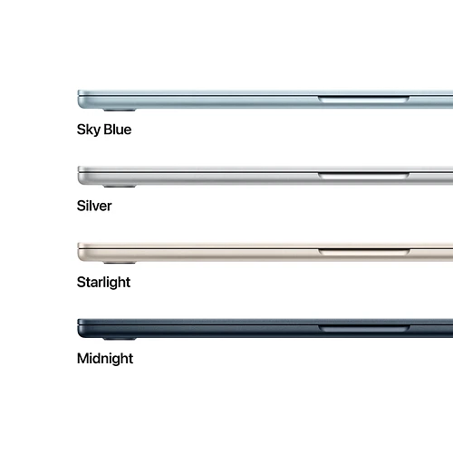 MacBook Air 15.3" M4 (10C CPU/10C GPU), 24GB, 512GB, Темная ночь