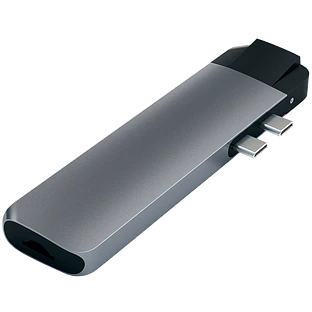 Хаб-адаптер Satechi Type-C Pro Hub Adapter with Ethernet, Space Gray