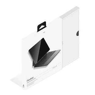 Чехол-клавиатура uBear FlexKey для iPad Pro 13" (M4 | M5), магнитная, soft-touch