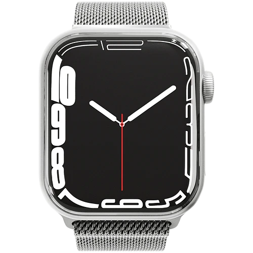 Ремешок из нержавеющей стали VLP для Apple Watch 42/44/45, cеребристый