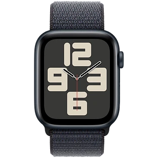 Apple Watch SE 2 (2024) GPS 40mm Midnight Aluminium Case with Ink Sport Loop Band