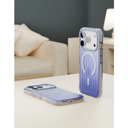 Чехол защитный VLP Pulse Case с MagSafe для iPhone 17 Pro, синий