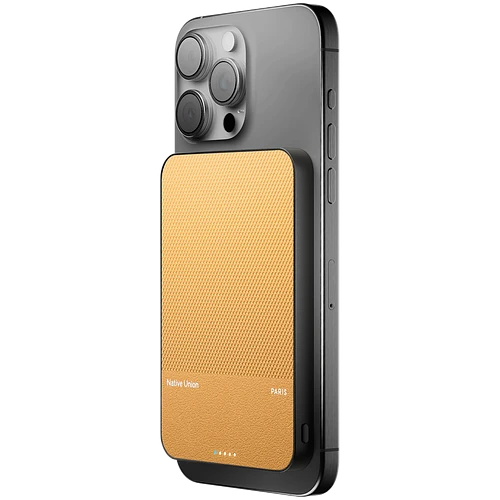 Внешний аккумулятор NATIVE UNION (Re) Classic Power Bank Magnetic, 5000mAh, цвет: крафт