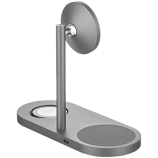 Беспроводное зарядное устройство uBear Stage Ultra, 3-в-1, с поддержкой MagSafe, Qi2