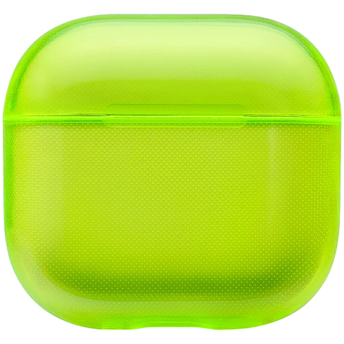 Чехол защитный uBear Tone для Airpods 4, TPU, лайм