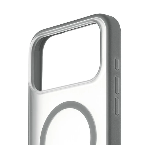 Чехол защитный uBear Stand 360° Mag Case для iPhone 17 Pro Max, MagSafe совместимый, силикон, софт-тач, серый