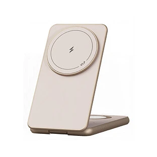 Беспроводное зарядное устройство VLP Alum Power Pro Qi2 для Apple, пустынный титан