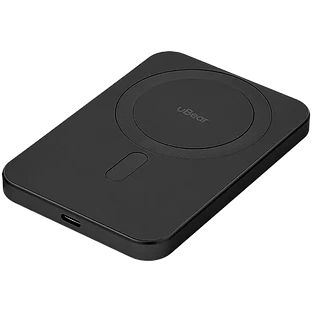 Внешний аккумулятор uBear Slide Power bank 5000mAh, PD20W, Qi2, черный