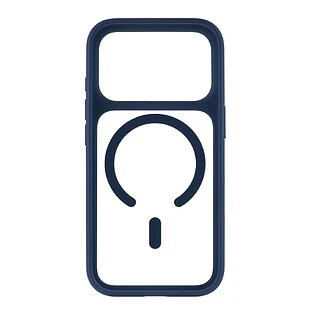 Чехол защитный uBear Shade Case для iPhone 17 Pro, MagSafe совместимый, усиленный, силк-тач, синий