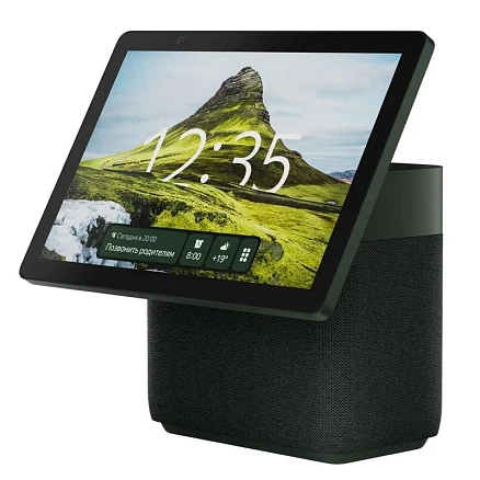 Домашняя мультимедийная платформа "Яндекс Станция Дуо Макс" Зеленый